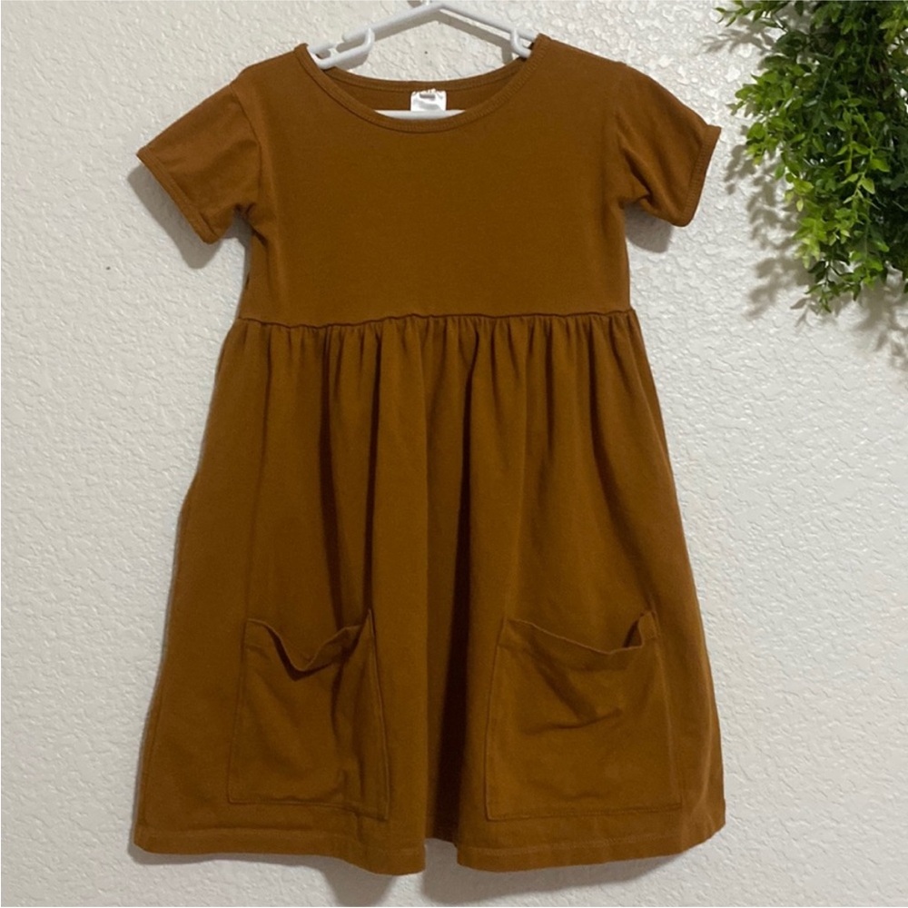 Papper Apparel 4T Short Sleeve Pullover Dress
